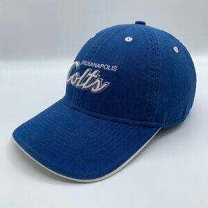 Indianapolis Colts NFL Blue Reebok Relaxed Fit Adjustable Strapback Hat